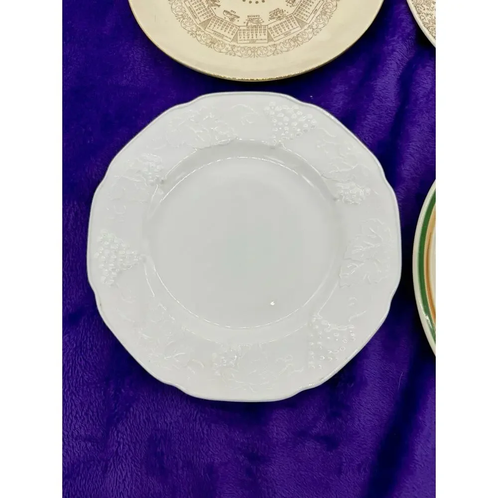 Vintage Plates - MOTHER MARY, 1958, Palm Tree